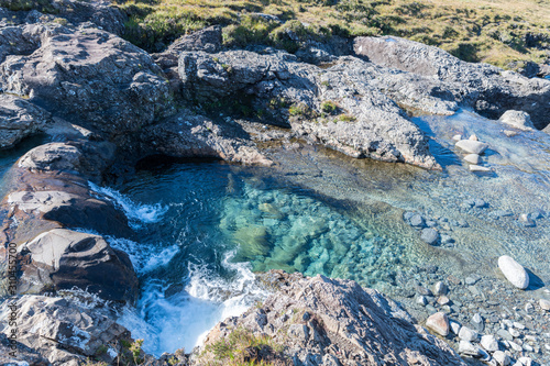 The Fairy Pools on the Isle of Skye in Scotland