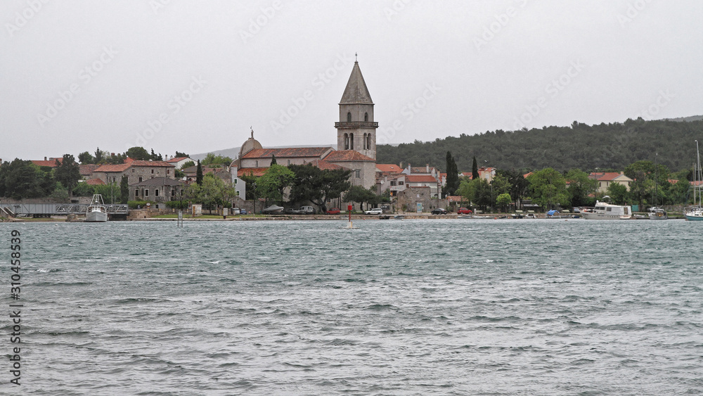 Small Town Osor at Islands Cres Croatia