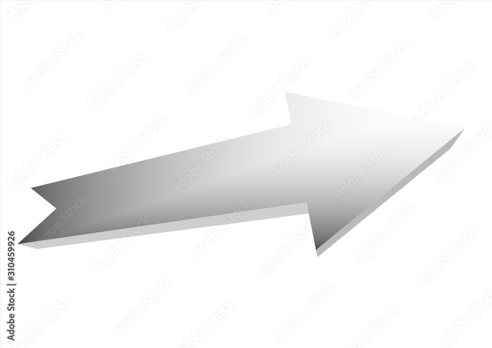 Freccia 3d nera n.1 Freccia 3d nera n.1