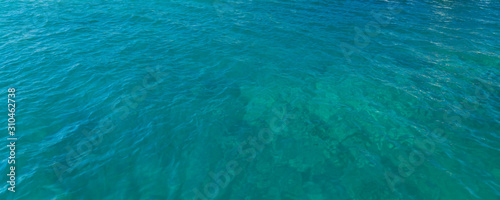 Water surface of Mediterranean Sea, natural photo