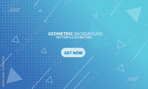 Modern  Gradient abstract geometric shape background. for Poster ,lading page , flyer ,web , magazine , wallpaper layout template design background , stock vector EPS 10