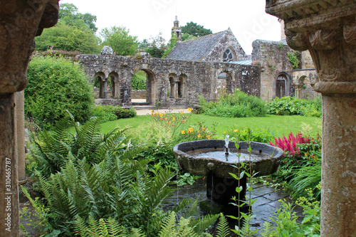 abbey - daoulas - Brittany - France photo