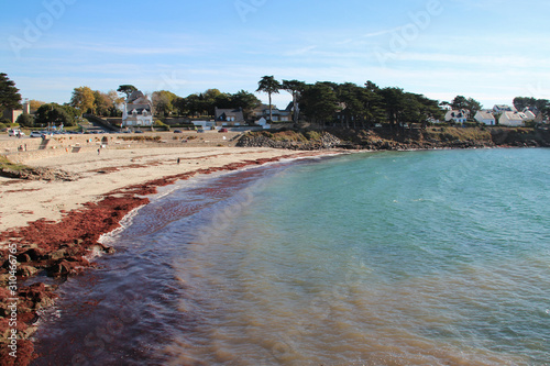 beach - arzon - Brittany - France photo