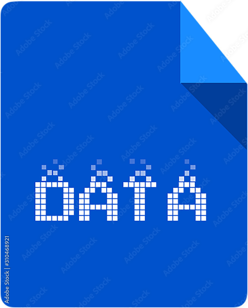 Obraz premium daily planner logo data icon symbol card