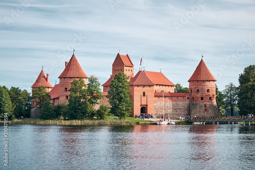 Trakai Island Castle, Lithuania © Puripat