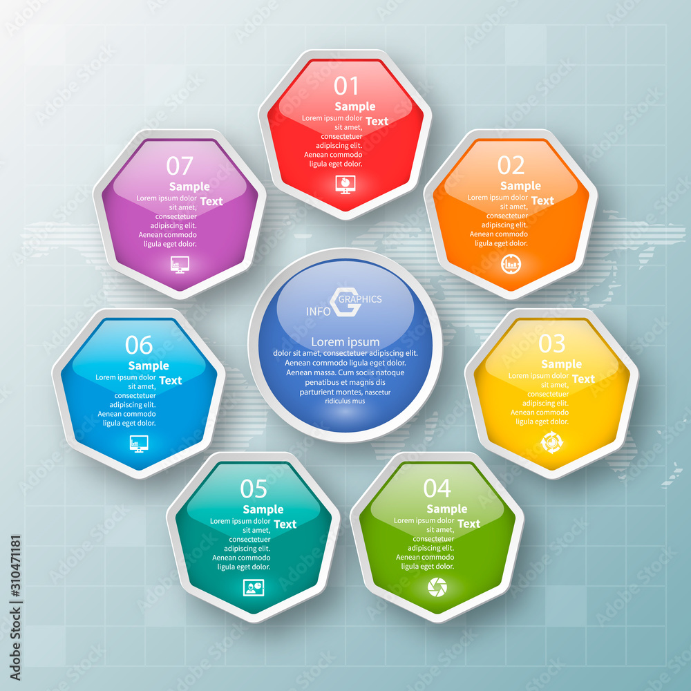 Abstract 3D Paper Infographics. Business template .Vector illustration Abstract 3D Paper Infographics. Business template .Vector illustration
