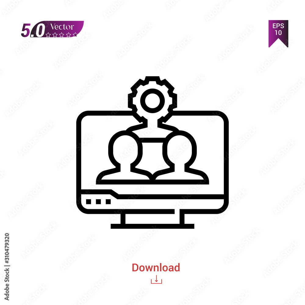 Outline customer icon. customer icon vector isolated on white background. Graphic design, material-design,digital-marketing icons mobile application, logo, user interface. EPS 10 format vector Outline customer icon. customer icon vector isolated on white background. Graphic design, material-design,digital-marketing icons mobile application, logo, user interface. EPS 10 format vector
