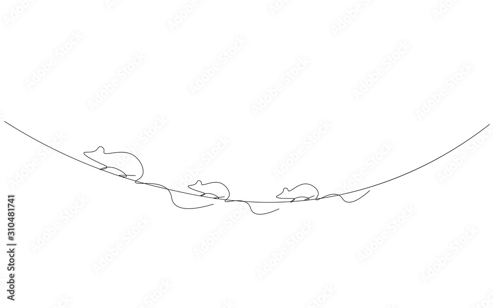 Animal background with mouse, vector illustration Animal background with mouse, vector illustration