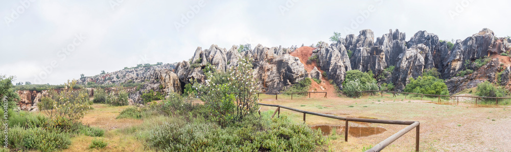 Fototapeta premium Cerro del hierro, North Seville Mountains, Spain