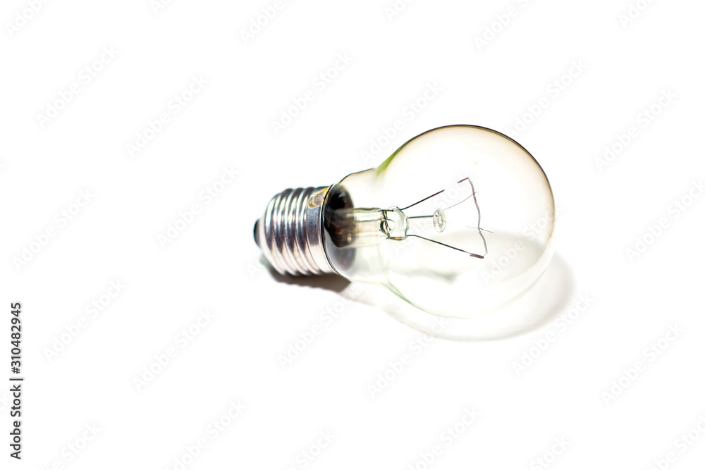 Light bulb isolated on white background Light bulb isolated on white background