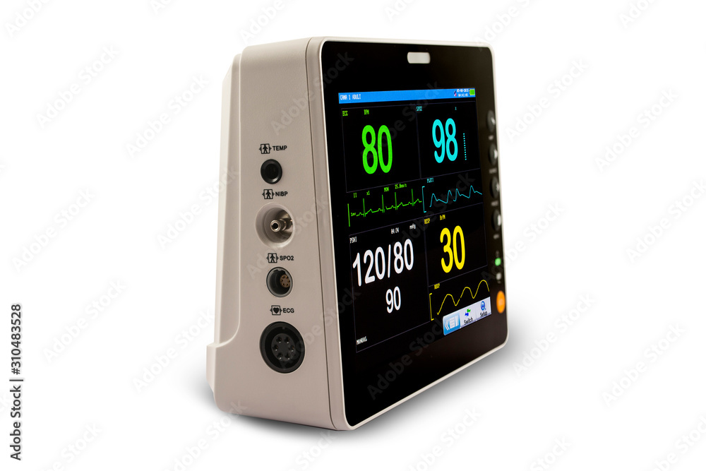 Fototapeta premium Monitor Multiparametro Quirofano