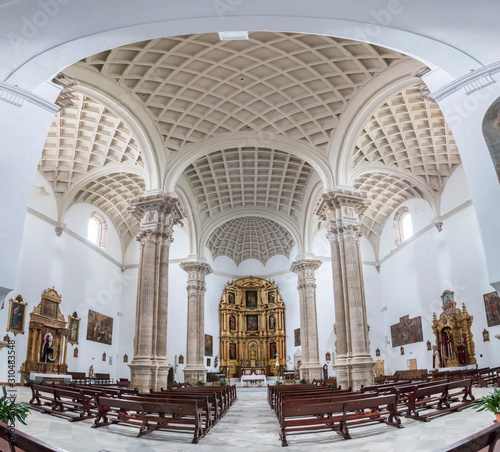 Nuestra señora de la consolacion church of Cazalla de la Sierra, Seville province, Spain photo