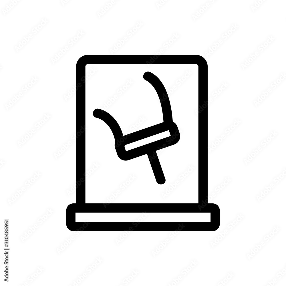 the wallpaper sticker is a vector icon. A thin line sign. Isolated contour symbol illustration the wallpaper sticker is a vector icon. A thin line sign. Isolated contour symbol illustration