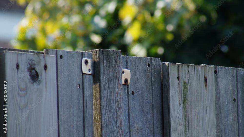 wooden fence wooden fence