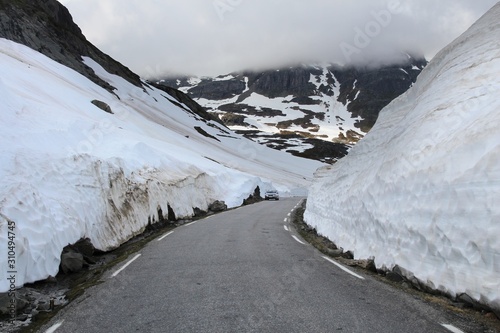 Haukeli Road, Norway photo