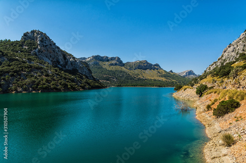 Der Stausee Gorg Blau auf Mallorca