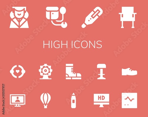 high icon set