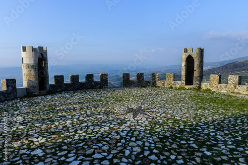 views from folgosiño in the serra da estrela, portugal