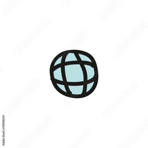 Globe internet icon