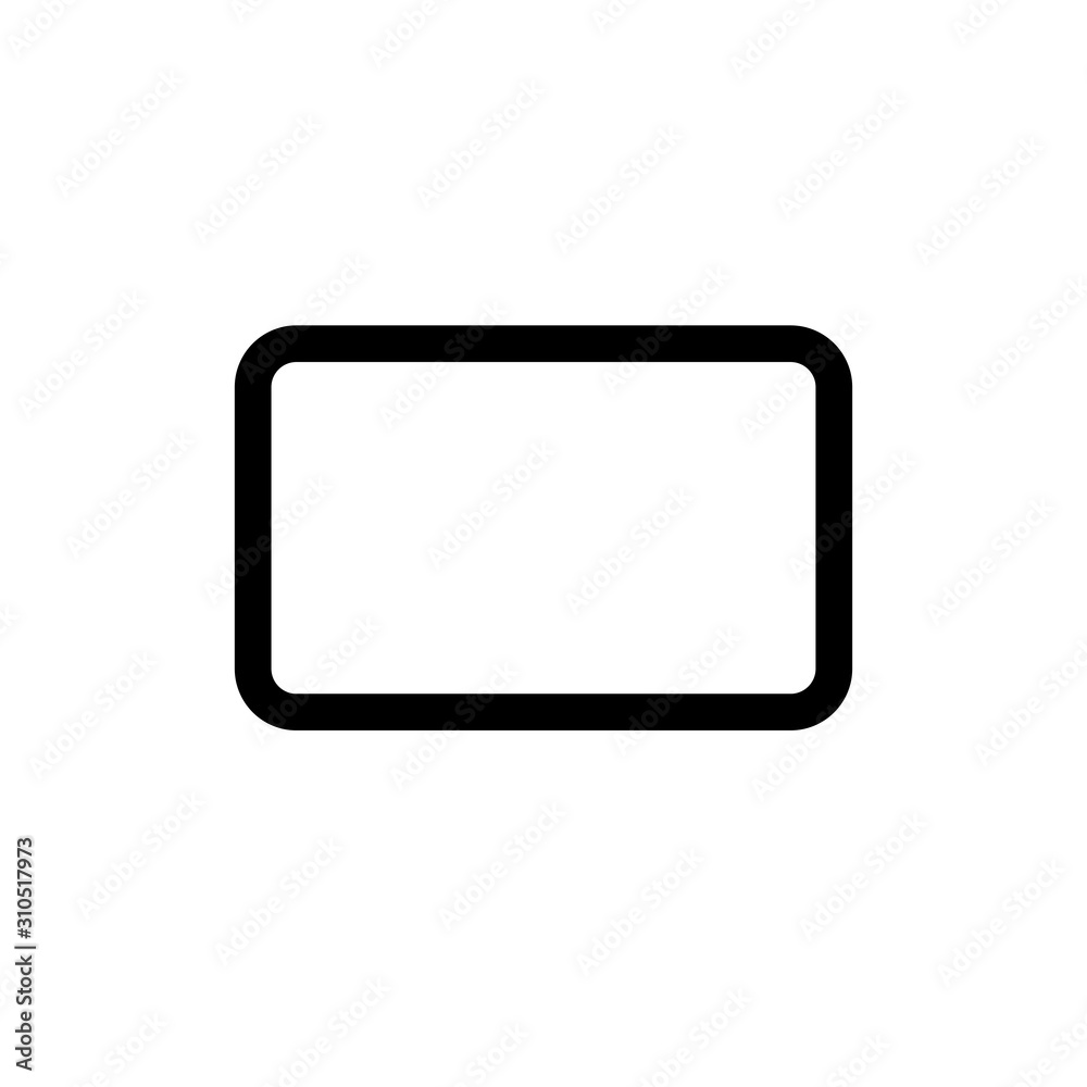 Line paper icon vector Line paper icon vector