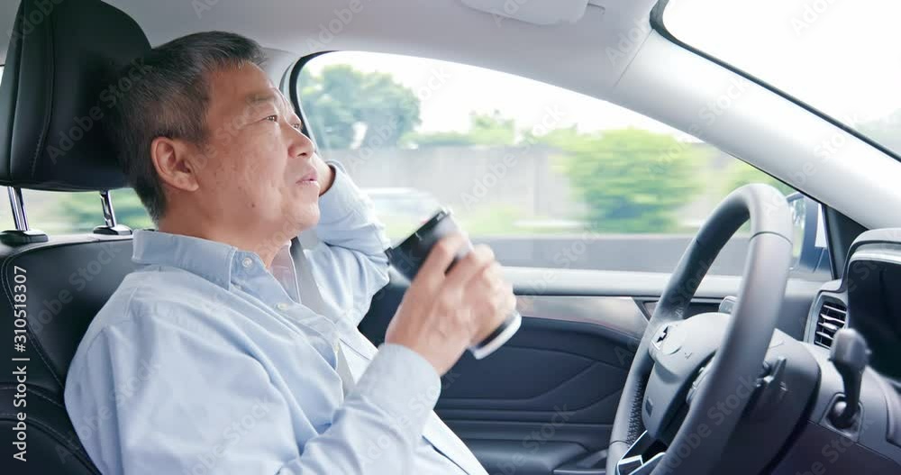 Smart self driving car concept Smart self driving car concept