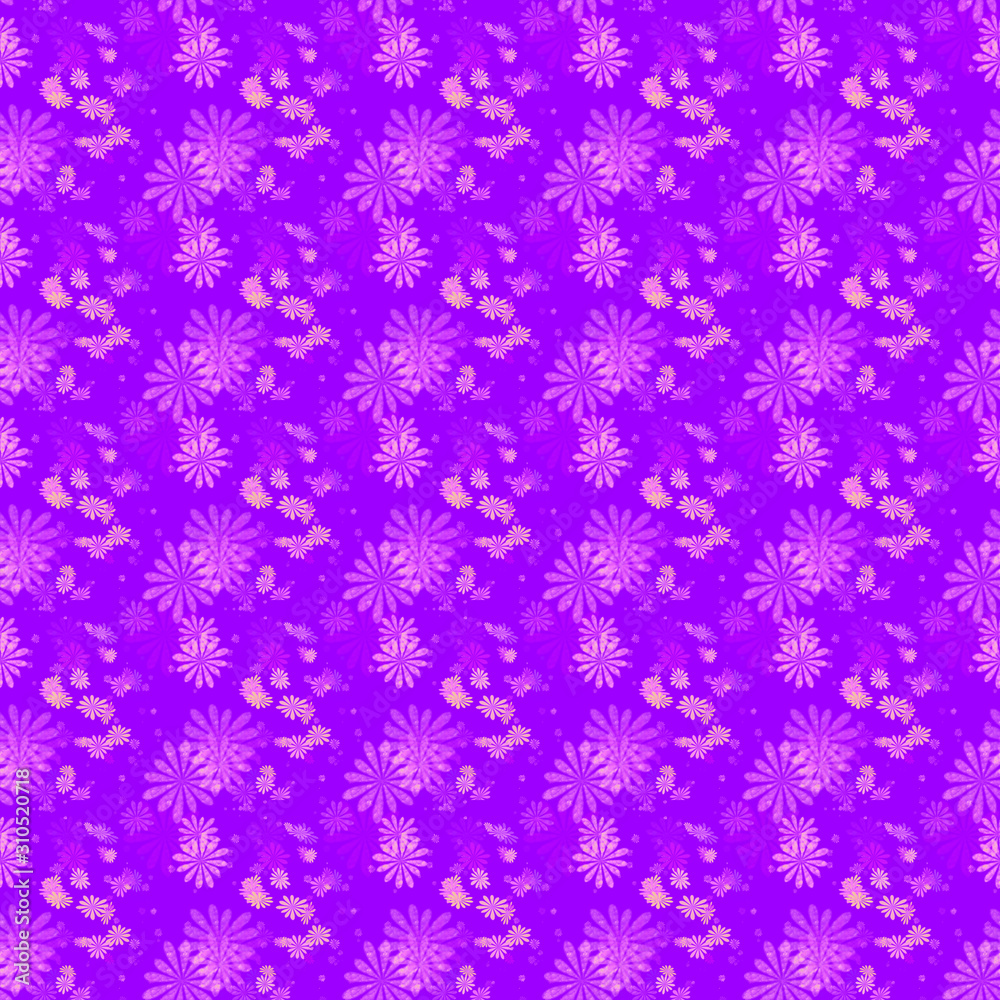 Purple Floral pattern in the small flower. Motifs scattered random. Seamless texture. Elegant template for fashion prints. Printing with very small flowers. Purple Floral pattern in the small flower. Motifs scattered random. Seamless texture. Elegant template for fashion prints. Printing with very small flowers.