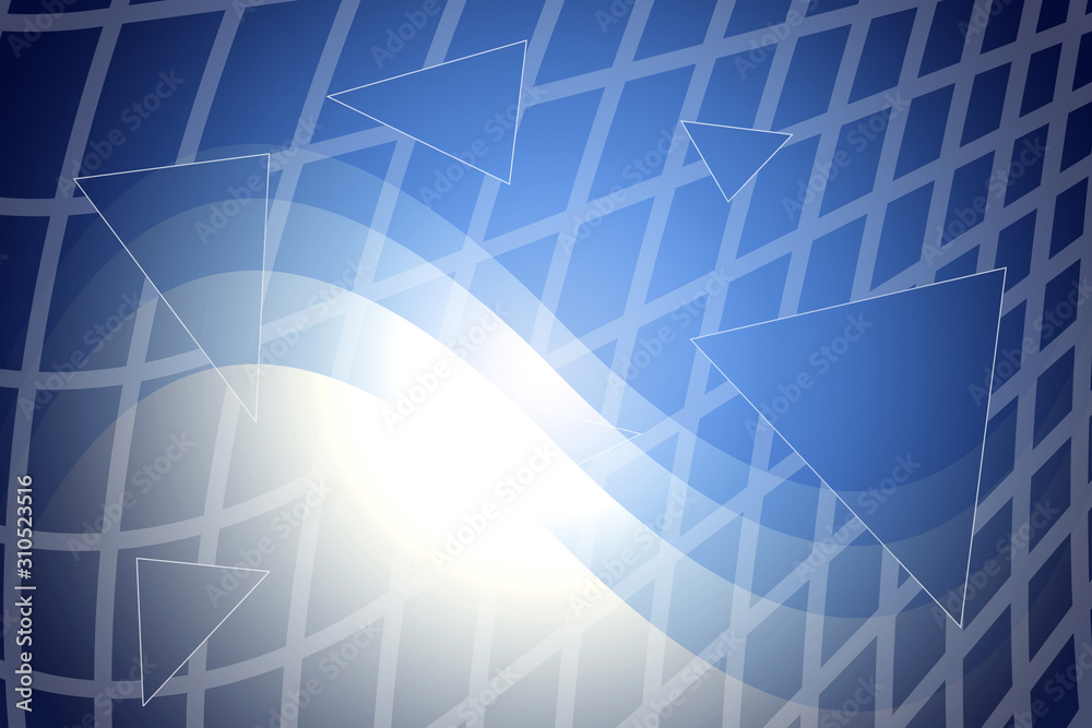 Obraz premium abstract, blue, design, wallpaper, digital, light, illustration, wave, graphic, technology, business, pattern, texture, lines, line, backdrop, backgrounds, concept, curve, template, white, art, square