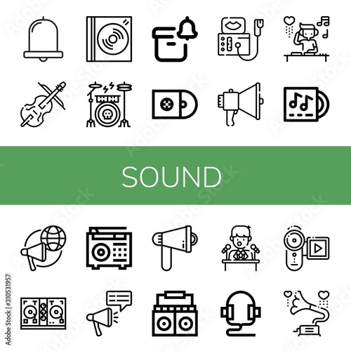 sound icon set