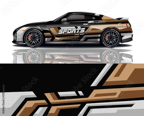 car wrap  vector design