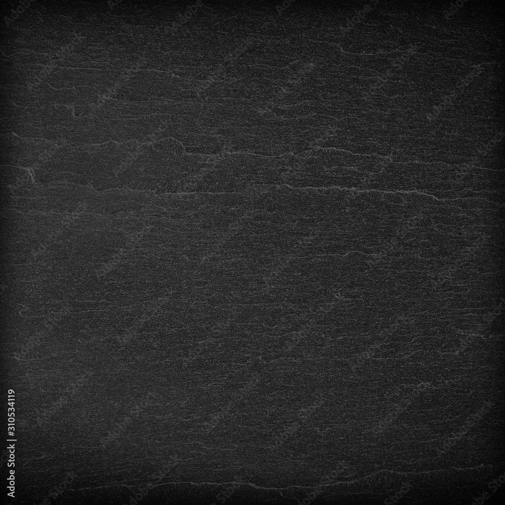 Dark grey black slate background or texture.