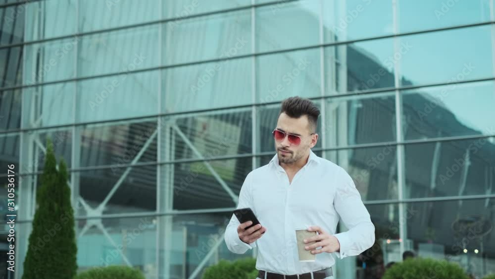 Portrait Of Young Man. Business Style. Portrait Of Young Man. Business Style.