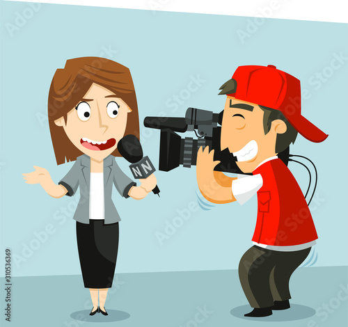 news reporter