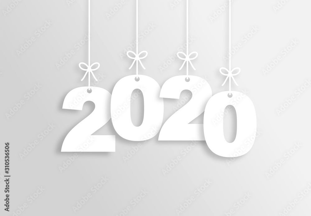 2020 Trendy Colorful Vector Backgorund