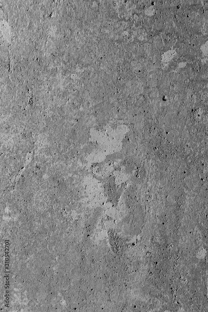 Abstract concrete texture gray background. Chips, cracks, pores in concrete Abstract concrete texture gray background. Chips, cracks, pores in concrete