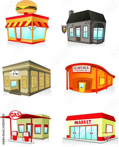 public building set 2