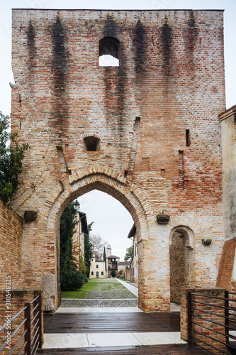 Cordovado, a medieval village near Tagliamento River, in Friuli-Venezia-giulia, wich belong to Borghi più Belli d'Italia photo