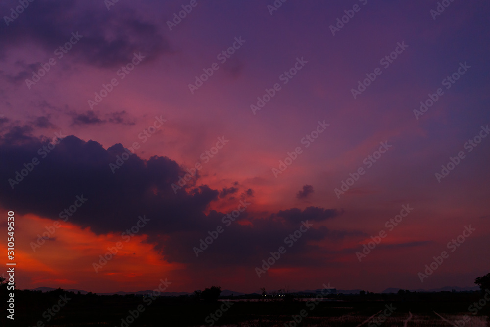 A beautiful and looking sweet sky at sunset time with nimbus clouds A beautiful and looking sweet sky at sunset time with nimbus clouds