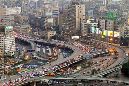 Cairo traffic Egypt
