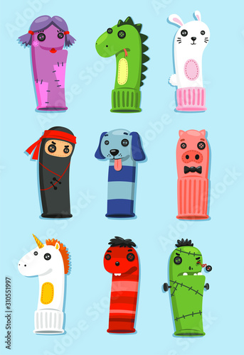 sock puppets
