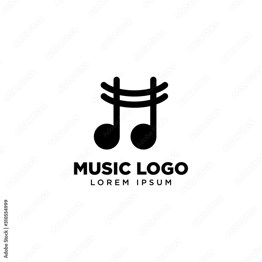 Japan Music Logo template, Music icon logo design inspiration Japan Music Logo template, Music icon logo design inspiration