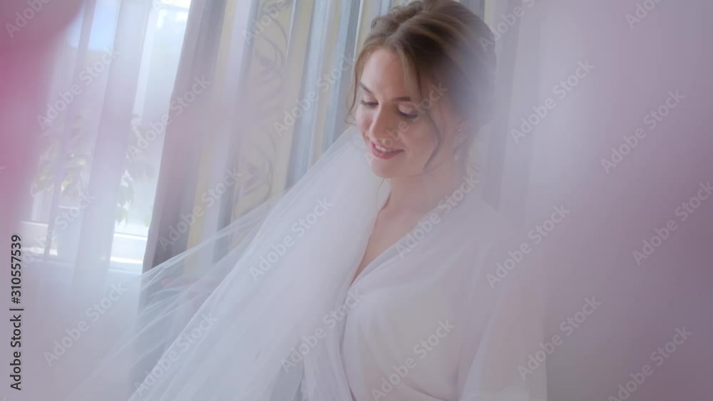 bride's morning.sexy bride in a negligee bride's morning.sexy bride in a negligee