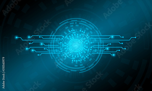 Abstract technology background. Futuristic sci fi concept. Vector illustration