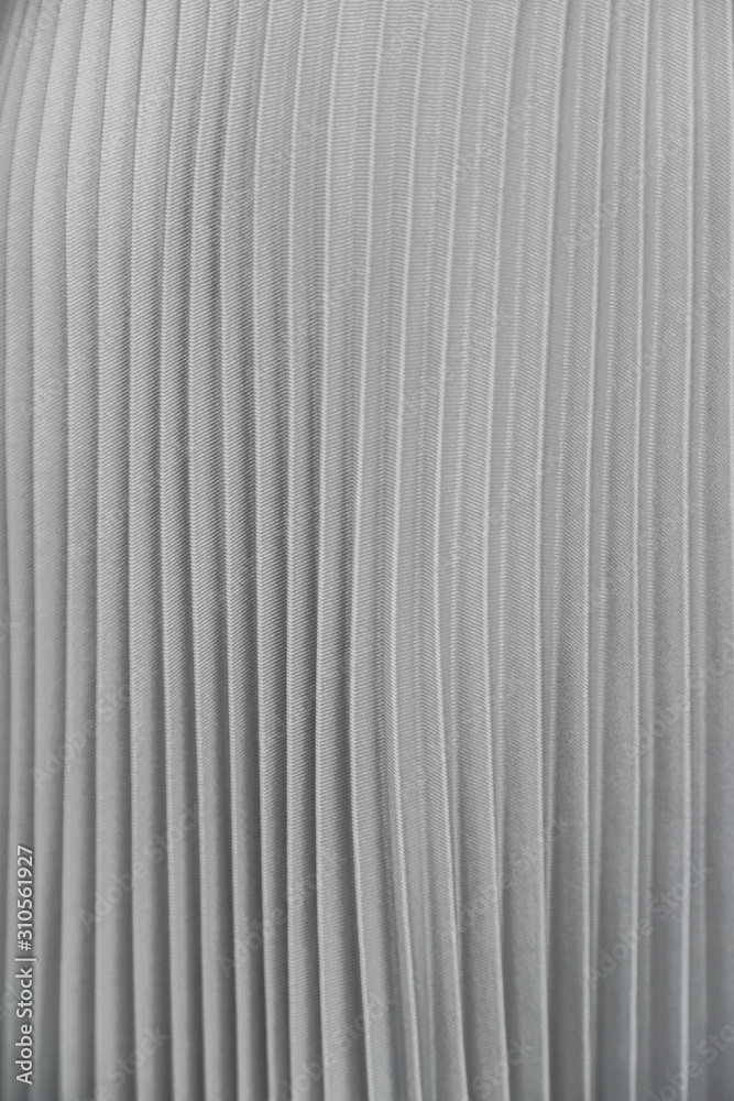 Closeup of pleated fabric clothes Closeup of pleated fabric clothes