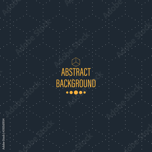 Abstract geometric pattern with lines. on a Blue background. Vector illustration