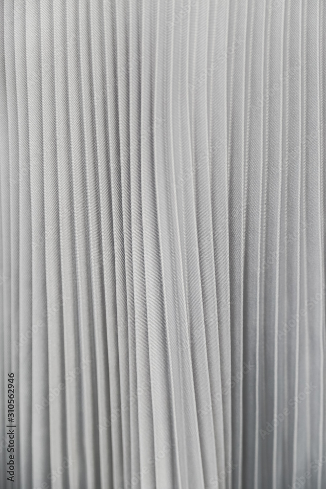 Closeup of pleated fabric clothes Closeup of pleated fabric clothes
