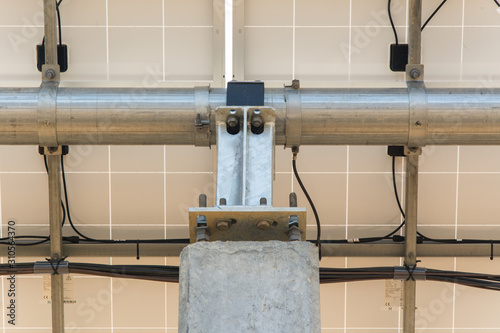 Solar panel support