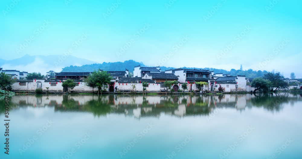 Hongcun, an ancient village in Anhui