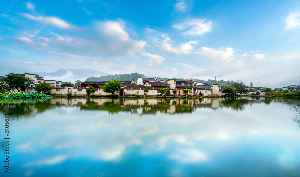 Hongcun, an ancient village in Anhui