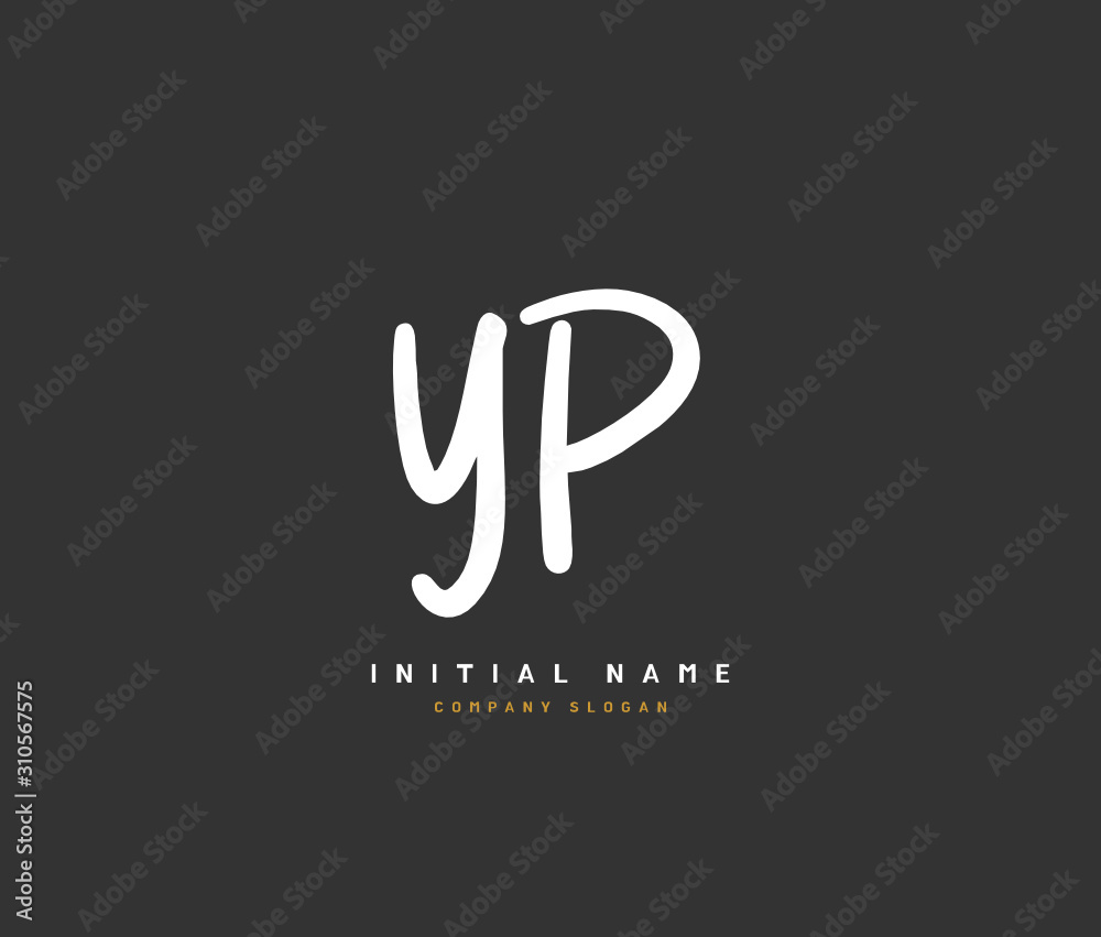 Y P YP Beauty vector initial logo, handwriting logo of initial signature, wedding, fashion, jewerly, boutique, floral and botanical with creative template for any company or business. Y P YP Beauty vector initial logo, handwriting logo of initial signature, wedding, fashion, jewerly, boutique, floral and botanical with creative template for any company or business.