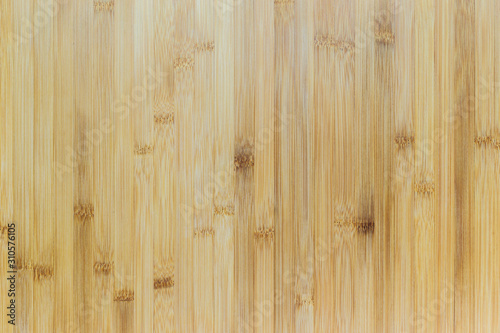 Natural wood wall pattern background, Bamboo panel board vertical strip with grain and texture for interior decoration